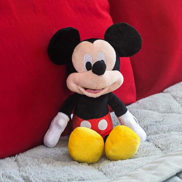 Disney Junior Miceky Mouse Beanbag Plush 9-10.5", Multicolor by Just Play - Picture 3 of 5